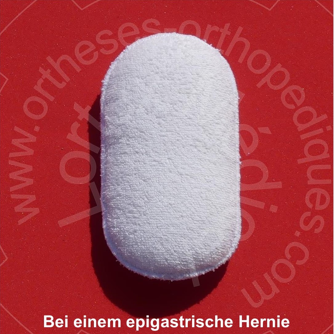 Pelote herniaire ligne blanche